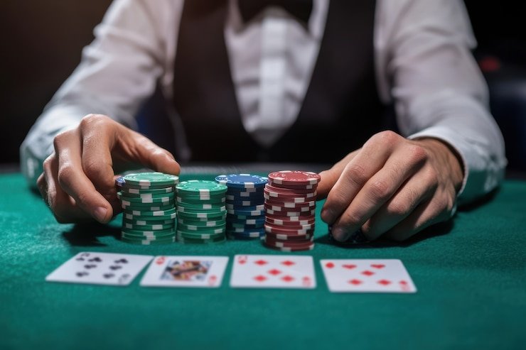 Proses menempatkan taruhan Lightning Dice di aplikasi mobile trinkets